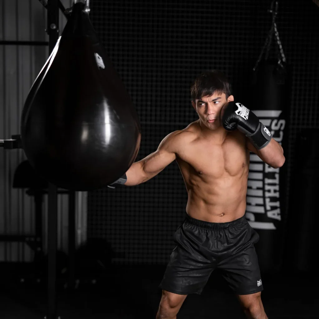 saco de pancada de boxe